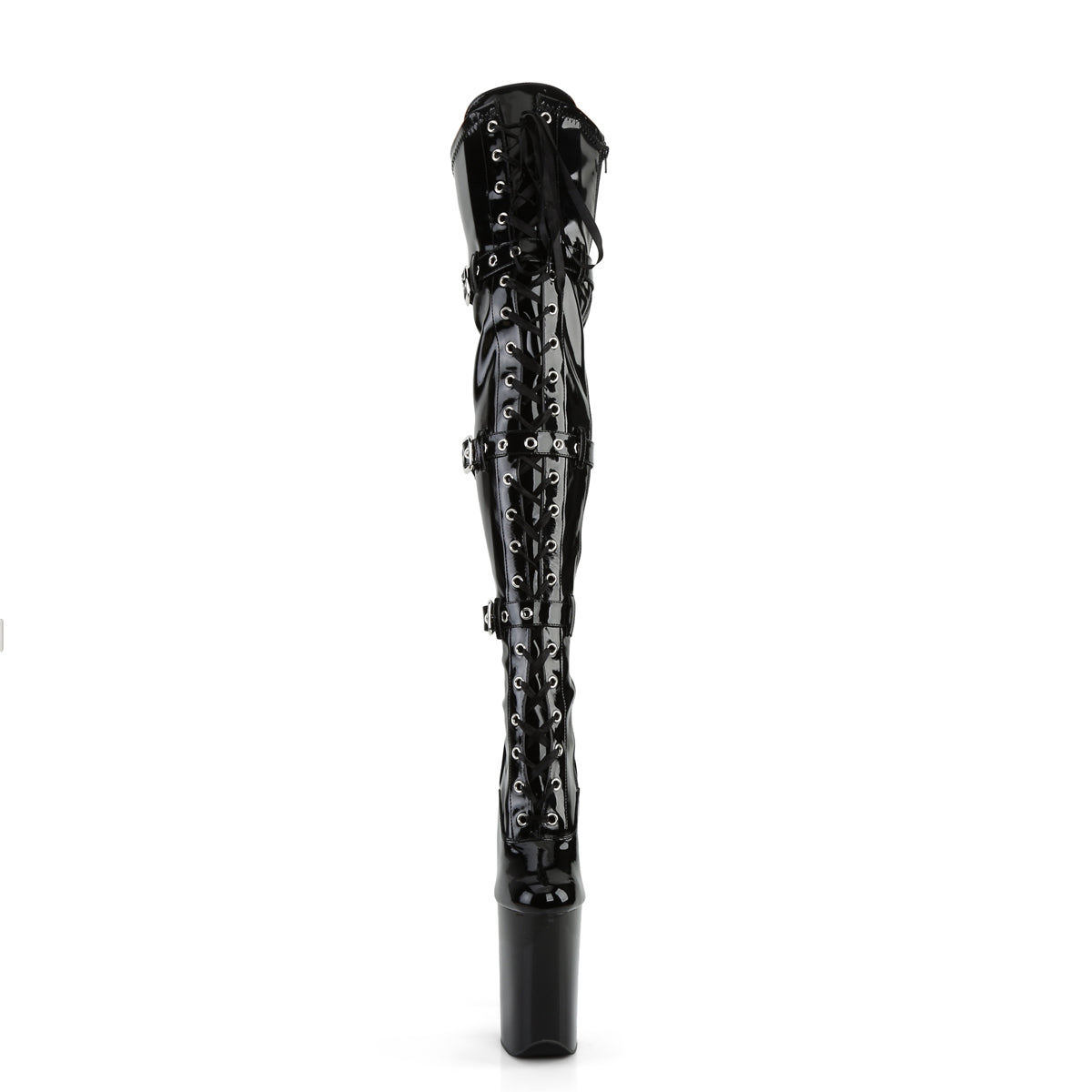INFINITY-3028 Black Stretch Patent/Black