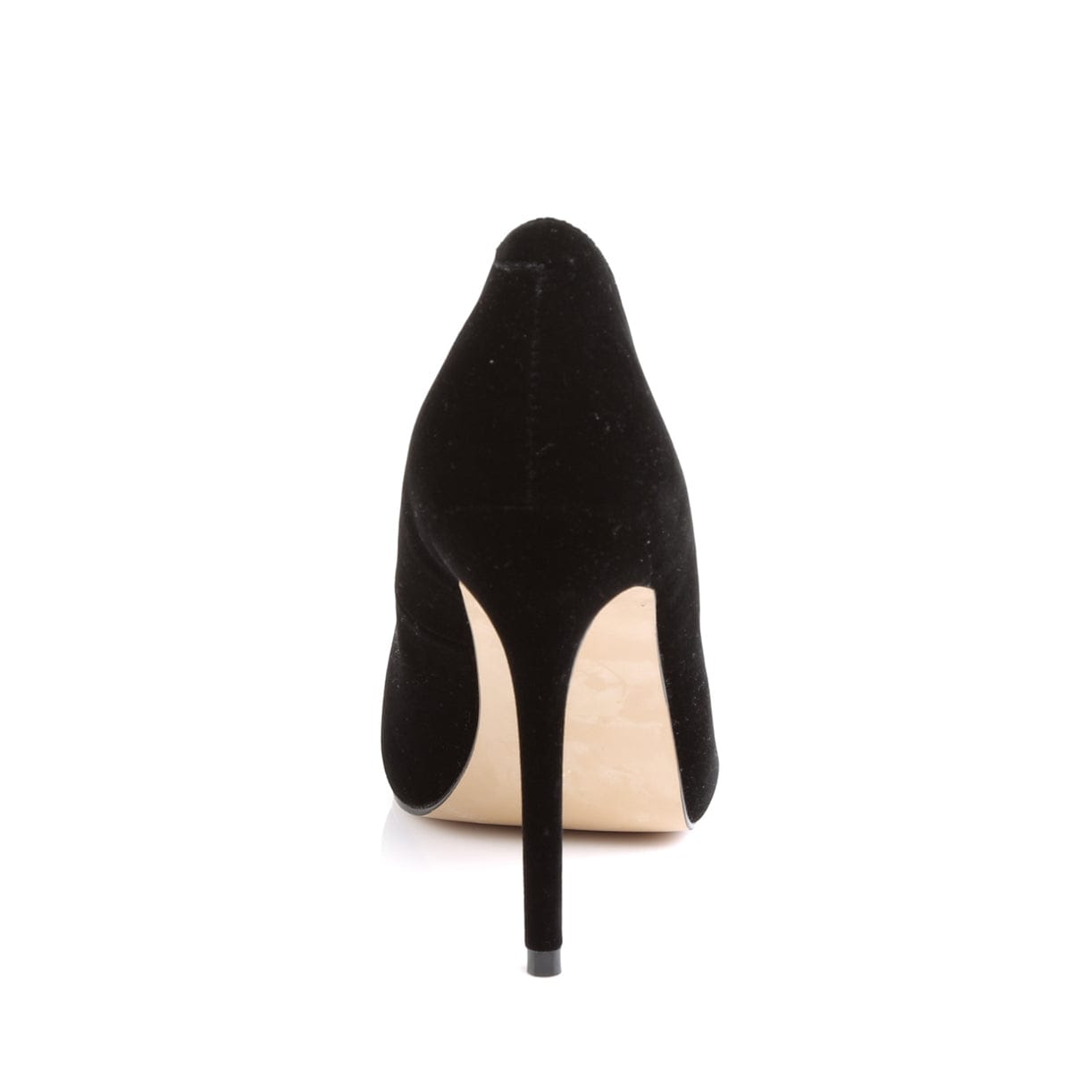 AMUSE-20 Black Velvet Pump Pleaser US Size (Women's): 5