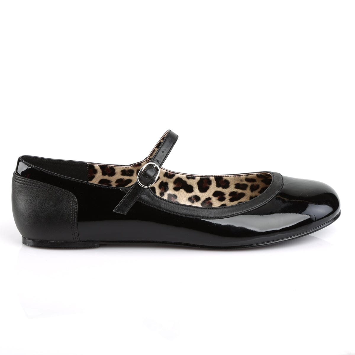 ANNA-02 Black Patent -Faux Leather CURRENT Pleaser Pink Label US Size (Women's): 9