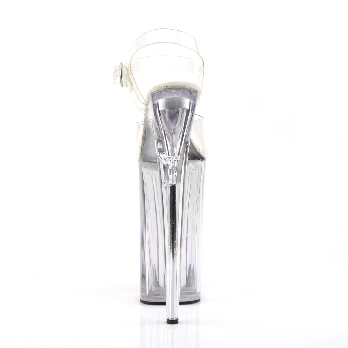BEYOND-008 Clear/Clear Platform Sandal Pleaser US Size (Women's): 5