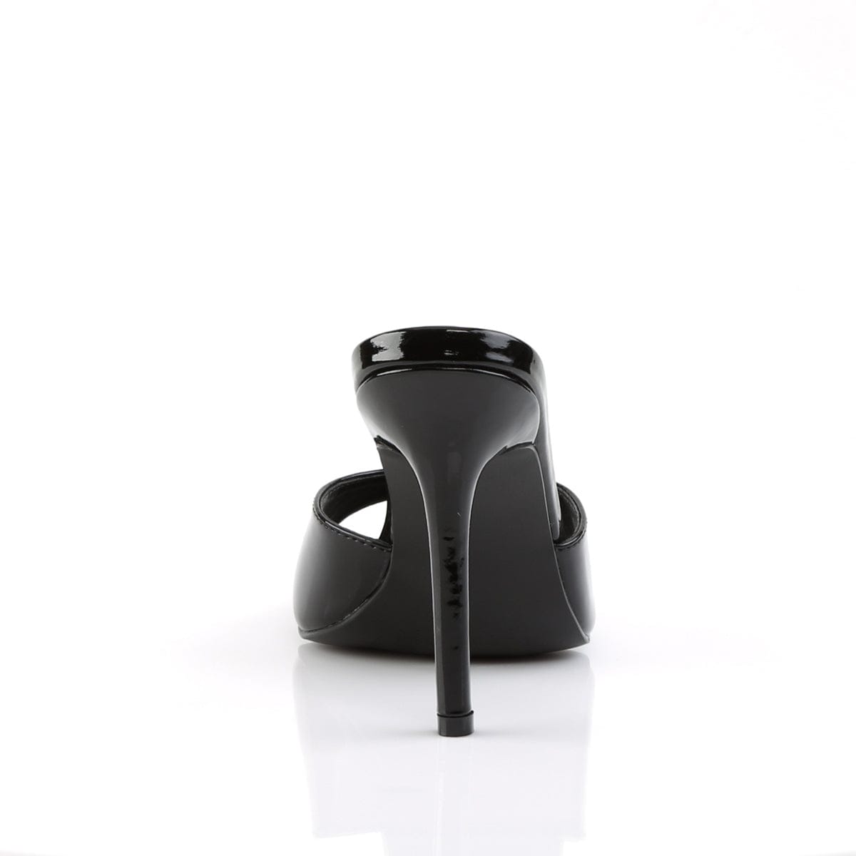CLASSIQUE-01 Black Patent Slide Pleaser US Size (Women's): 5