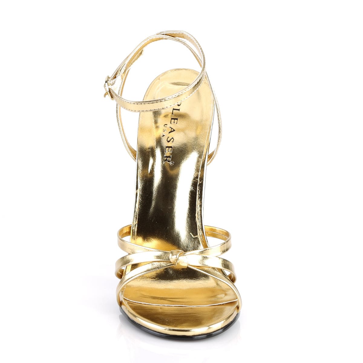 DOMINA-108 Gold Metallic Pu CURRENT Devious US Size (Women's): 5
