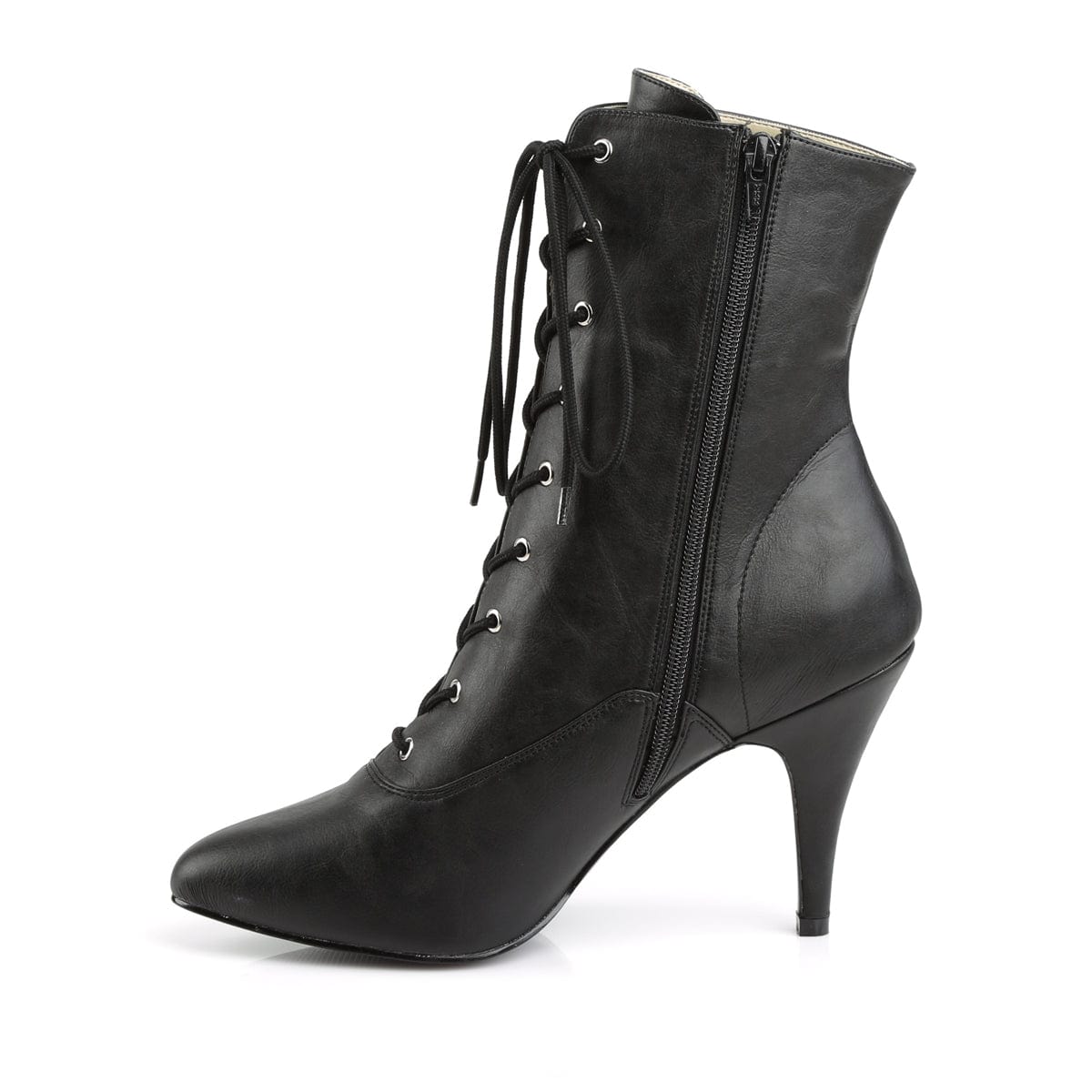 DREAM-1020 Black Faux Leather CURRENT Pleaser Pink Label US Size (Women's): 9
