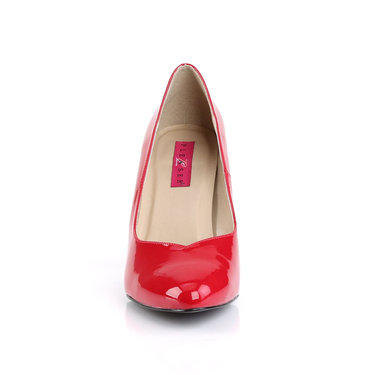 DREAM-420 Red Patent Pleaser Pink Label