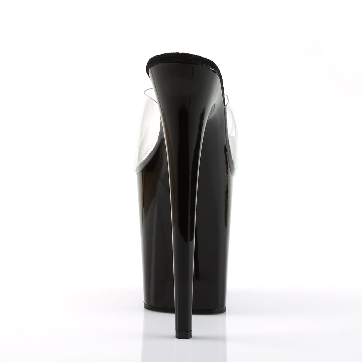 FLAMINGO-801 Clear/Black Slide Pleaser