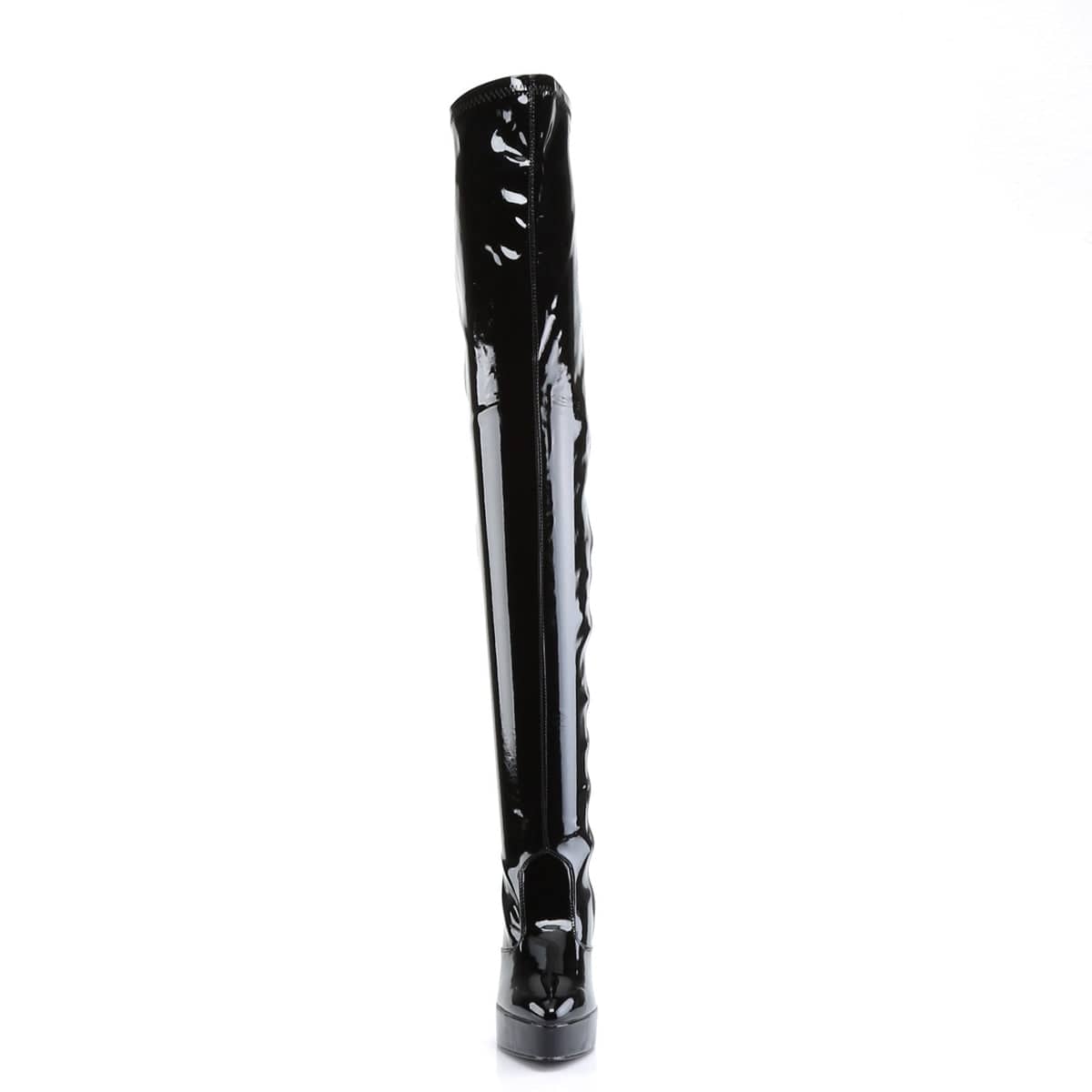 INDULGE-3000 Black Stretch Patent CURRENT Devious US Size (Women's): 6