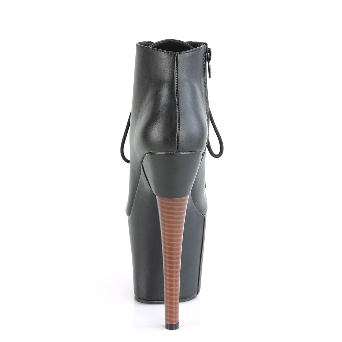 RADIANT-1005 Black Faux Leather/Black Faux Leather Ankle Boot Pleaser US Size (Women's): 5