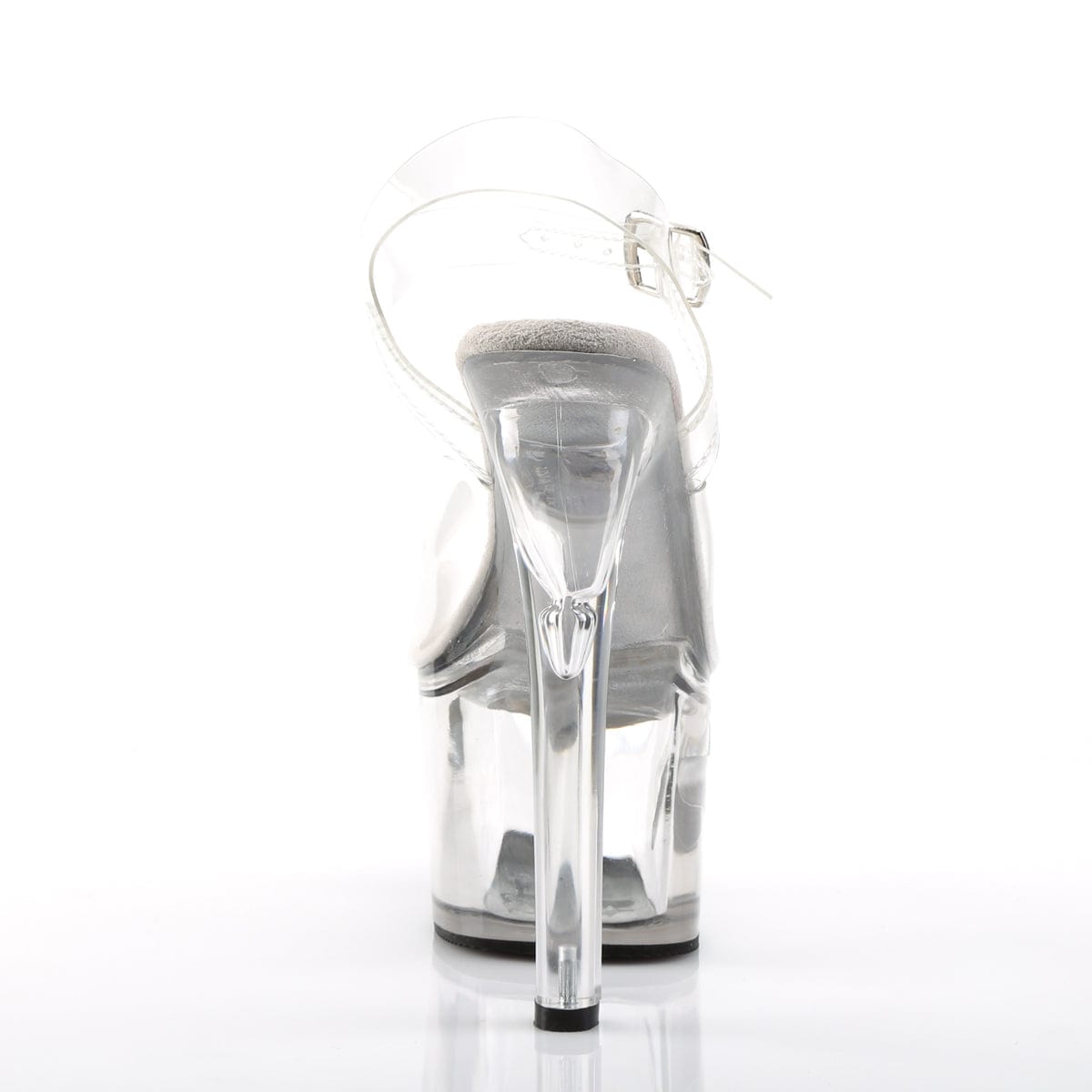 TIPJAR-708-5 Clear/Clear Platform Sandal Pleaser US Size (Women's): 5