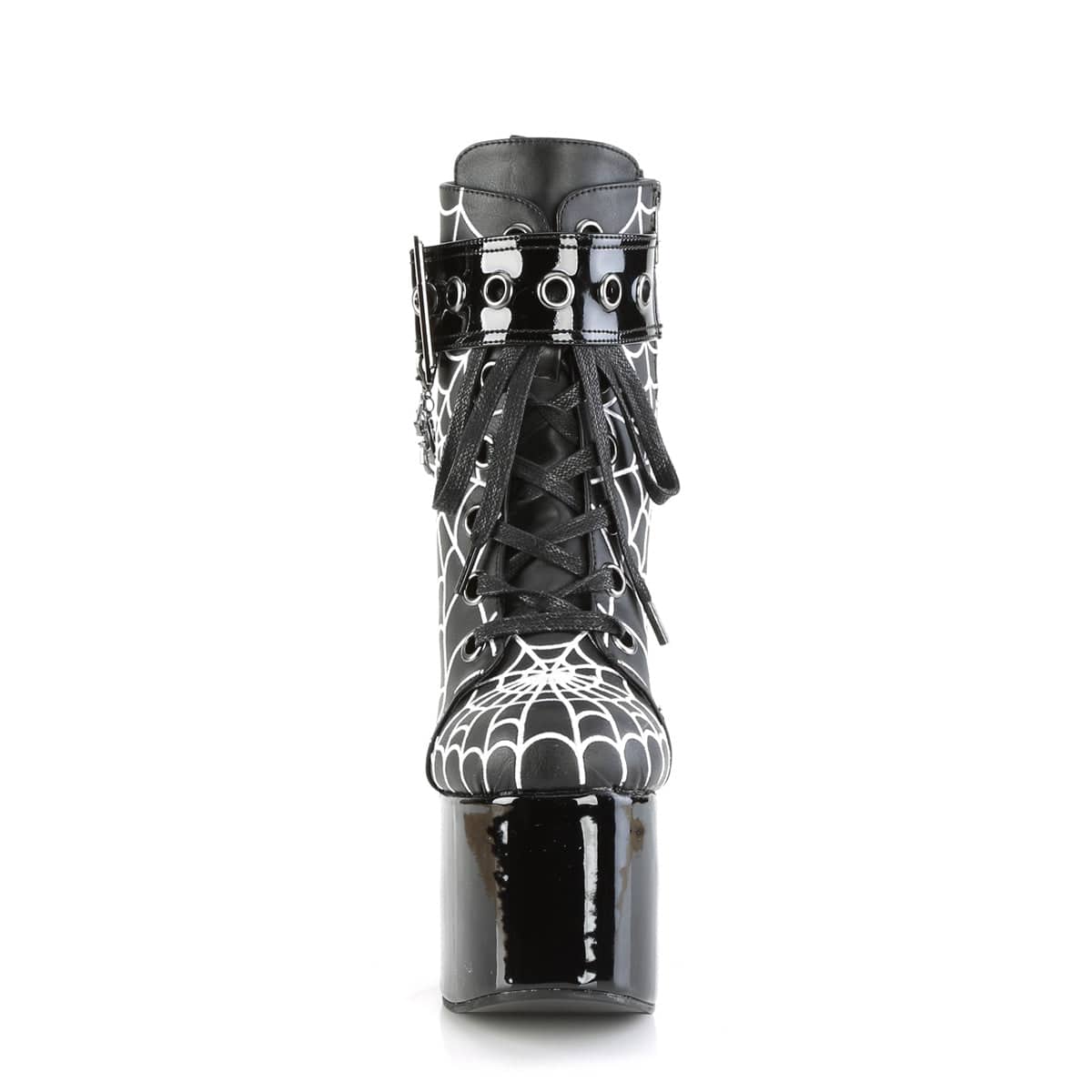 TORMENT-51 Black Vegan Leather Ankle Boot Demonia US Size (Women's): 6