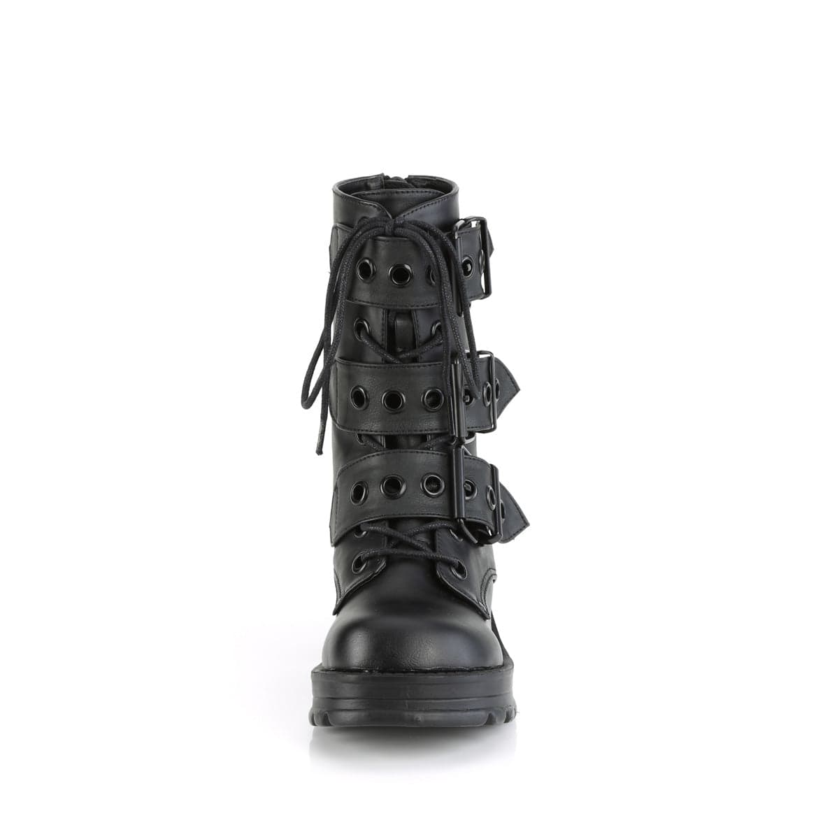 BRATTY-118 Black Vegan Leather Demonia US Size (Women's): 6