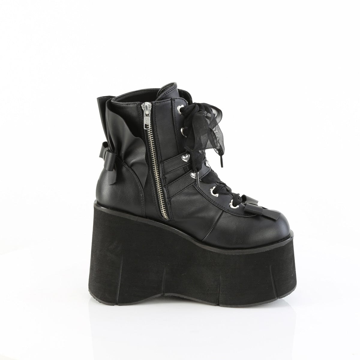 KERA-55 Black Vegan Leather Demonia US Size (Women's): 5