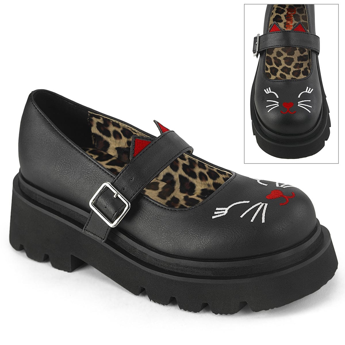 RENEGADE-56 Black Vegan Leather