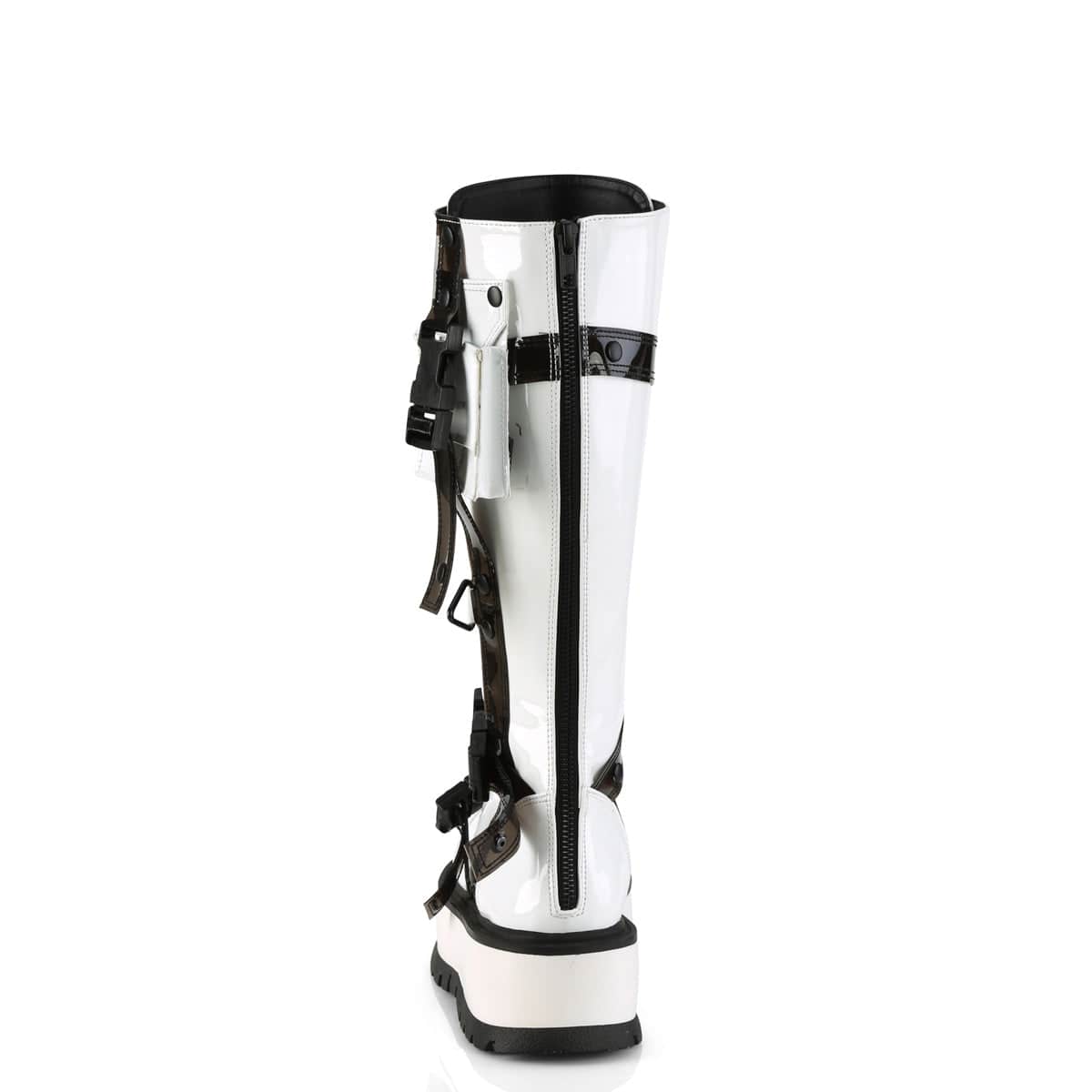 SLACKER-260 White Patent Demonia US Size (Women's): 6