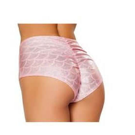 Mermaid Tooshies and More! High-waisted scrunch mermaid shorts in teal, pink, and black for dance and rave wear.