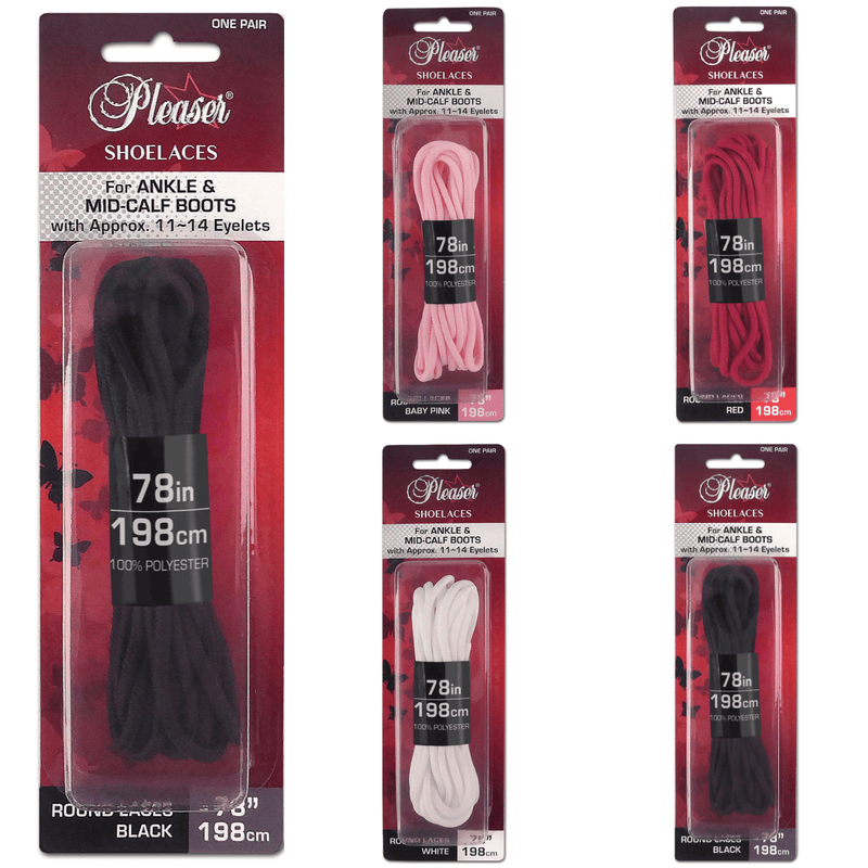 Pleaser Boot Shoe Laces