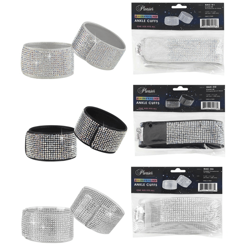 Accessories Pleaser Rhinestone Ankle Cuffs