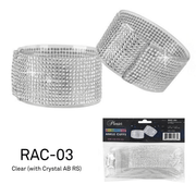 Accessories Pleaser Rhinestone Ankle Cuffs Clear