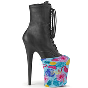 Accessories Pleaser Sock Style Platform Protectors Flamingo Print