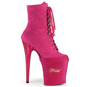 Accessories Pleaser Sock Style Platform Protectors Hot Pink Lycra