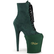 Accessories Pleaser Sock Style Platform Protectors Emerald Green Lycra