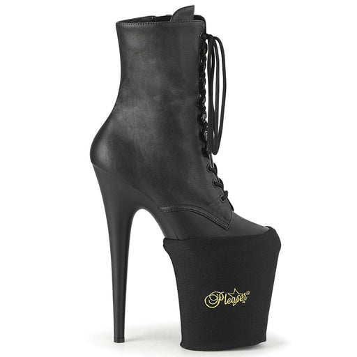 Accessories Pleaser Sock Style Platform Protectors Black Lycra