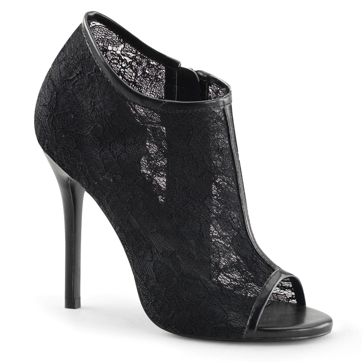 AMUSE-56 Black Lace-Mesh CURRENT Fabulicious US Size (Women's): 5