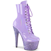 BEJEWELED-1020-7 Lavender Hologram Patent/Lavender Rhinestones Pleaser US Size (Women's): 5