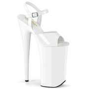 BEYOND-009 White Patent/White Pleaser US Size (Women's): 5