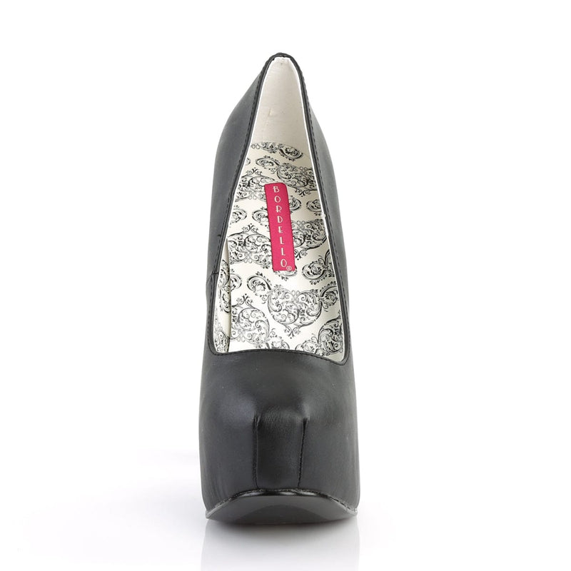 Bordello TEEZE-06 Pump (Black Pu)