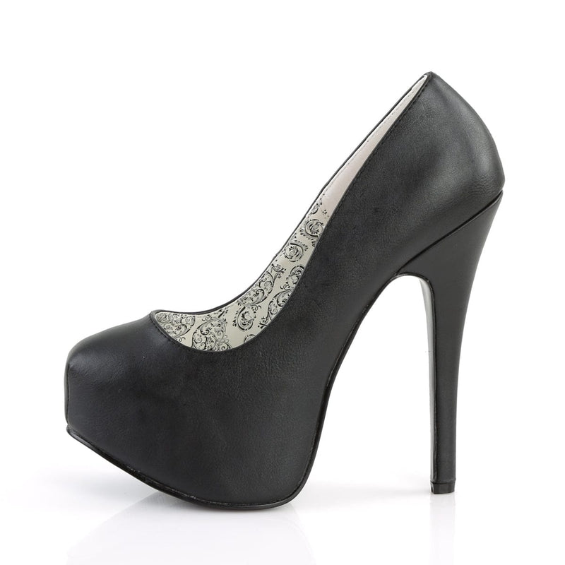 Bordello TEEZE-06 Pump (Black Pu)