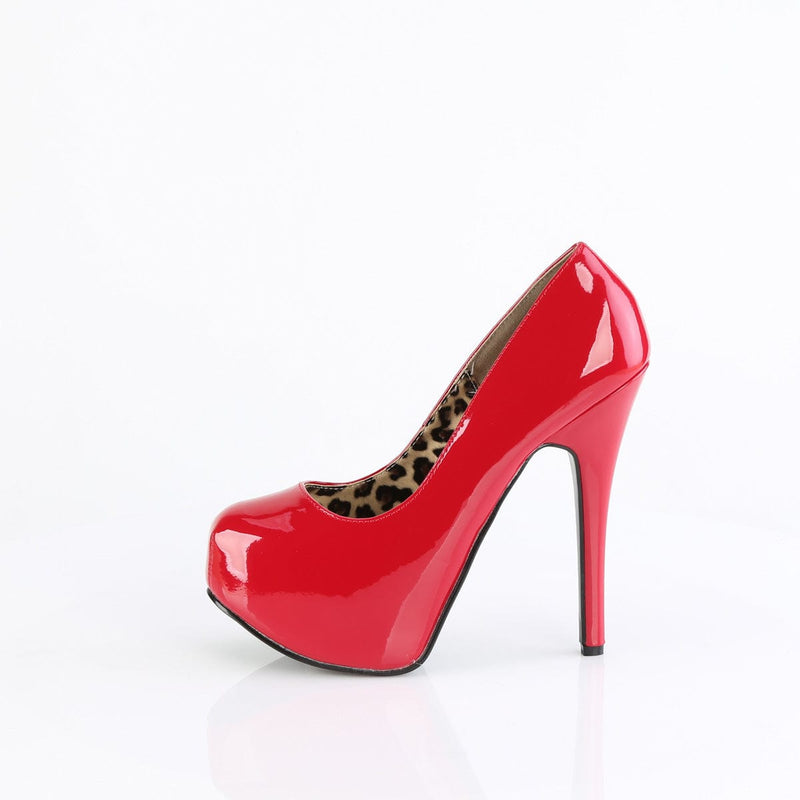Bordello TEEZE-06 Pump (Red Patent)