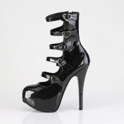 Bordello TEEZE-23 Ankle Boot (Black Glitter Patent)