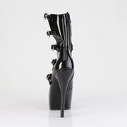 Bordello TEEZE-23 Ankle Boot (Black Glitter Patent)