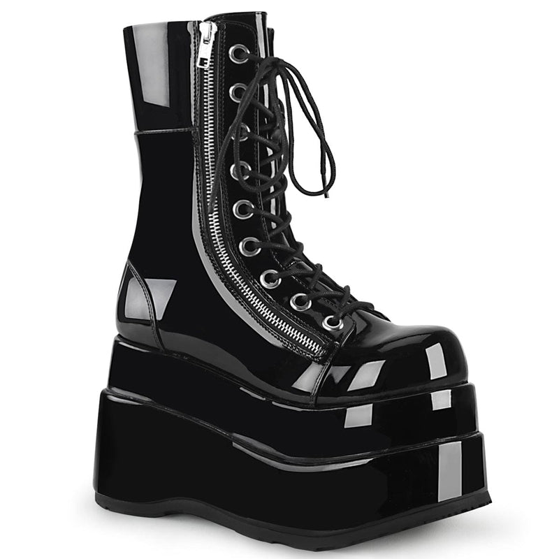 Demonia BEAR-265 Black Patent
