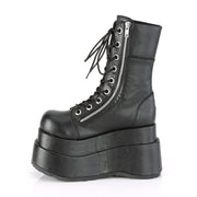 Demonia BEAR-265 Mid-Calf Boot (Black Vegan Leather)