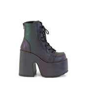 Demonia CAMEL-203 Ankle Boot (Green Multi Reflective)
