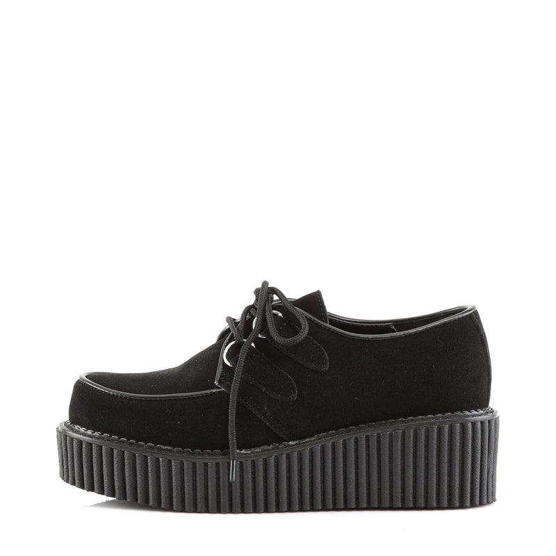 Demonia CREEPER-101 Black Suede