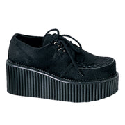 Demonia CREEPER-202 Sneaker (Black Fur)