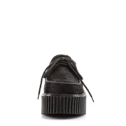 Demonia CREEPER-202 Sneaker (Black Fur)