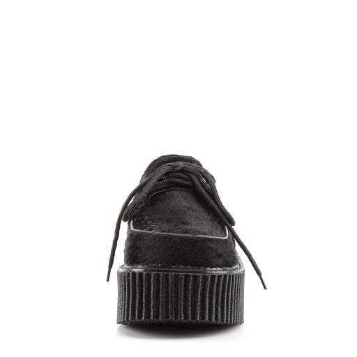 Demonia CREEPER-202 Sneaker (Black Fur)