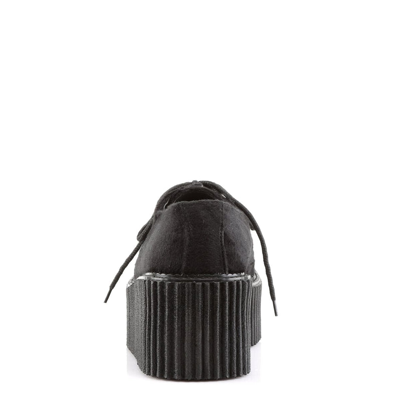 Demonia CREEPER-202 Sneaker (Black Fur)