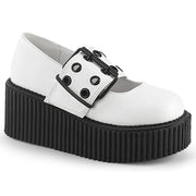 Demonia CREEPER-230 White Vegan Leather