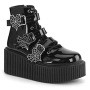 Demonia CREEPER-260 Sneaker (Black Patent)