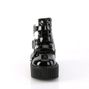 Demonia CREEPER-260 Sneaker (Black Patent)