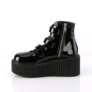 Demonia CREEPER-260 Sneaker (Black Patent)