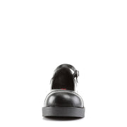 Demonia CRUX-07 Mary Jane (Black Vegan Leather)