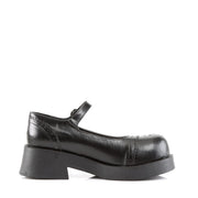 Demonia CRUX-07 Mary Jane (Black Vegan Leather)
