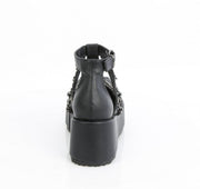 Demonia CUBBY-28 Sandal (Black Vegan Leather)