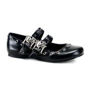 Demonia DAISY-03 Mary Jane (Black Vegan Leather)