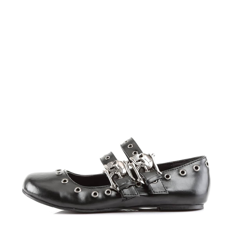 Demonia DAISY-03 Mary Jane (Black Vegan Leather)
